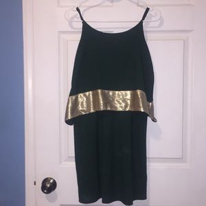 Dark Greek and Gold Dress!